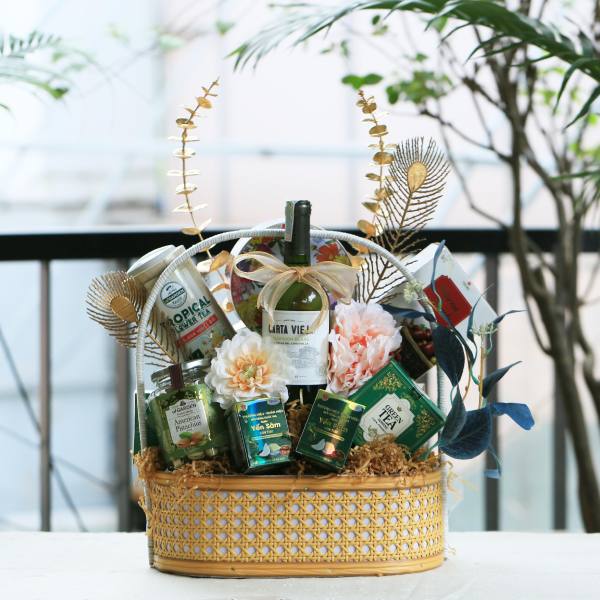 Giỏ Quà Tết Như Ý Cát Tường